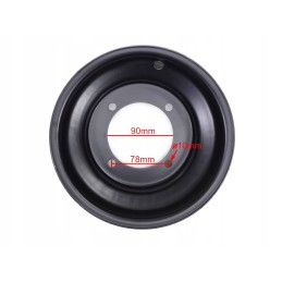 Rim ATV 8 4 bolts rear ATV 200 Bashan black