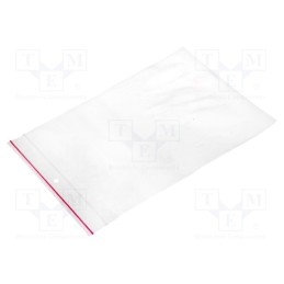 1 pcg x PLAST - PL.TOR150X200 - Self-seal bag, L: 200mm, Width: 150mm, Thick: 40um, polyetylene