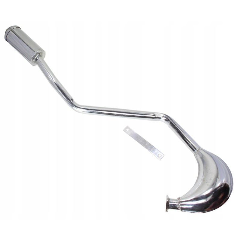 Pocket cross mini bike quad muffler