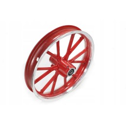 Pocket cross rear rim 12 5 x 2 75 red hb