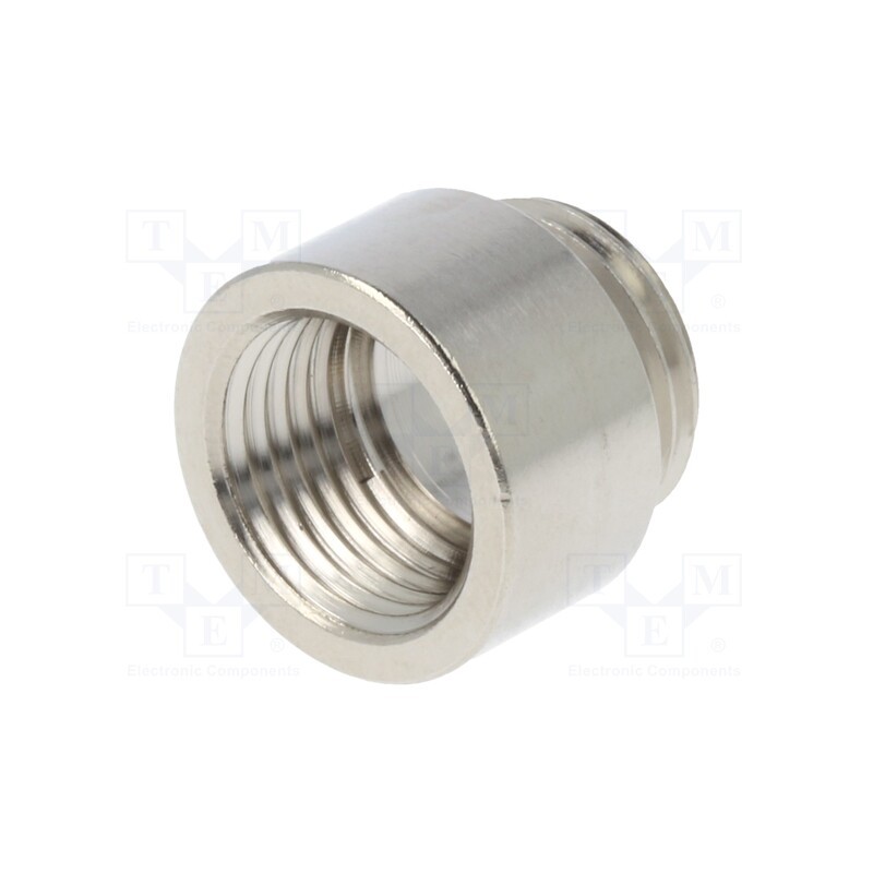 1 pcs x HUMMEL - 1.039.2516.01 - Thread adapter, Int.thread: PG16, Ext.thread: M25, brass, RE-Ms