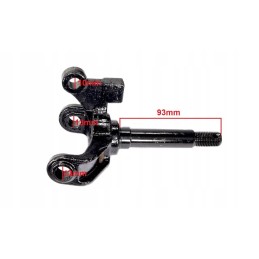 ATV 150 200 left steering knuckle, hb drum brake