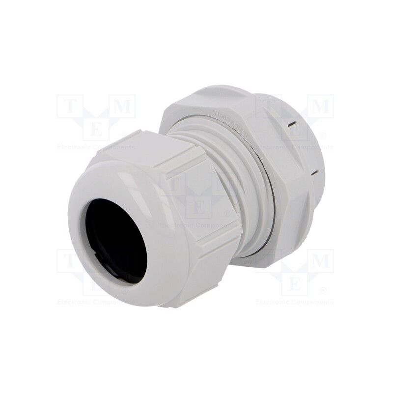 1 pcs x LAPP - 53112694 - Cable gland, IP68, polyamide, light grey, push-in, SKINTOP® CLICK