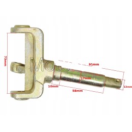 ATV 110 left hb steering knuckle