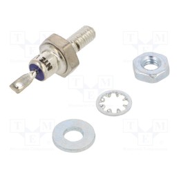 1 pcs x NTE Electronics - NTE5885 - Diode: rectifying, 600V, 1.2V, 30A, anode to stud, DO4, 10-32 NF-2A