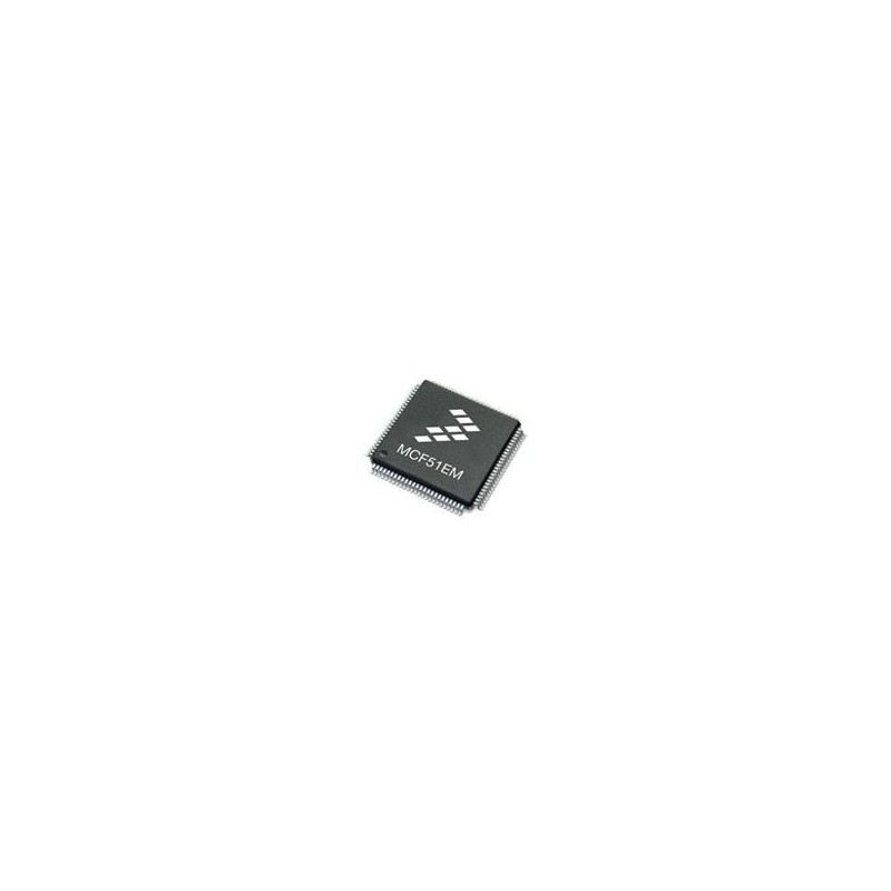 1 pcs : MCF51EM256CLL - 32-bit Microcontrollers - MCU MCF51EM 32-bit MCU, ColdFire V1 core, 256KB Flash, 50MHz, QFP 100