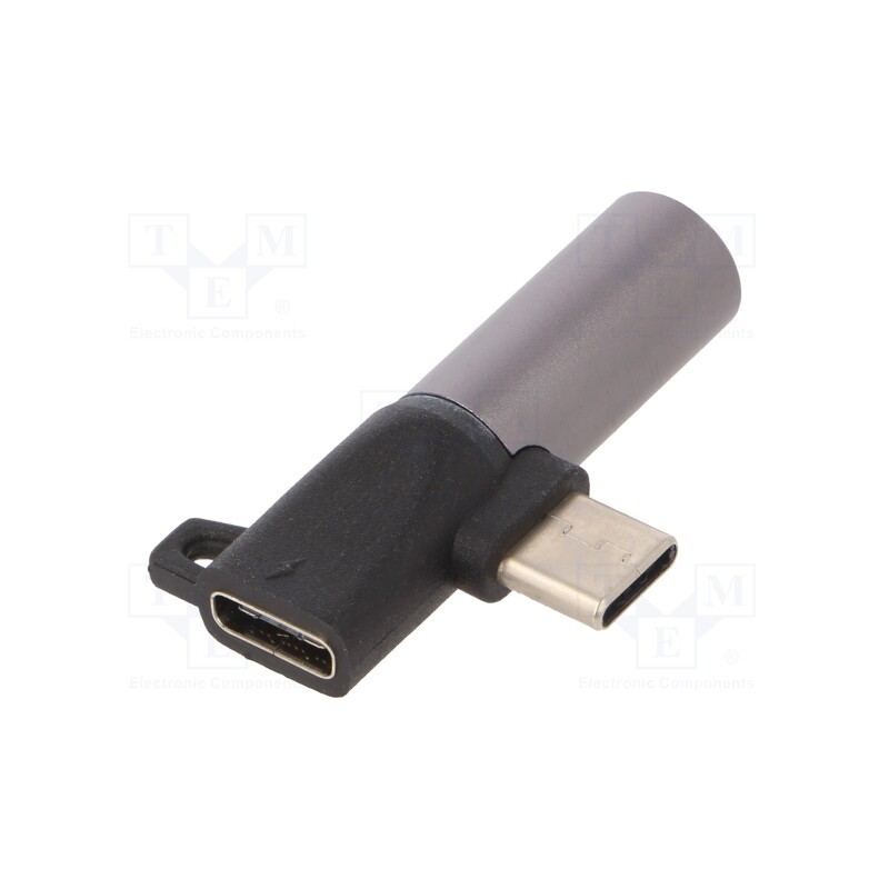 1 pcs x AKYGA - AK-AD-62 - Adapter, USB 3.0, Jack 3.5mm socket,USB C socket,USB C plug