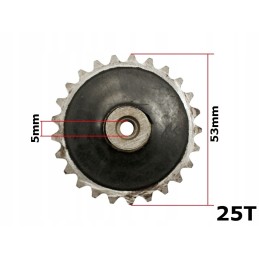 Oil pump gear atv150 gy fuxin diablo