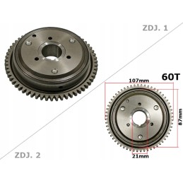 Starter clutch atv 150 hb