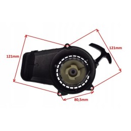 Aluminum pocket bike 50cc easystart shredder