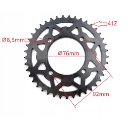 Rear sprocket wfm 41z m