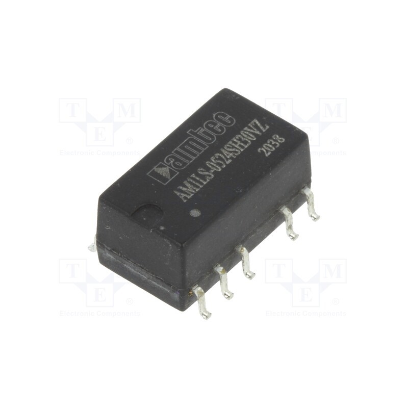 1 pcs x AIMTEC - AM1LS-0524SH30VZ - Converter: DC/DC, 1W, Uin: 4.5÷5.5V, Uout: 24VDC, Iout: 40mA, SMD