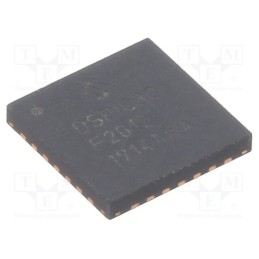 1 pcs x MICROCHIP TECHNOLOGY - DSPIC30F2012-30I/ML - IC: dsPIC microcontroller, 12kB, 1kBSRAM, QFN28, 2.5÷5.5VDC, DSPIC