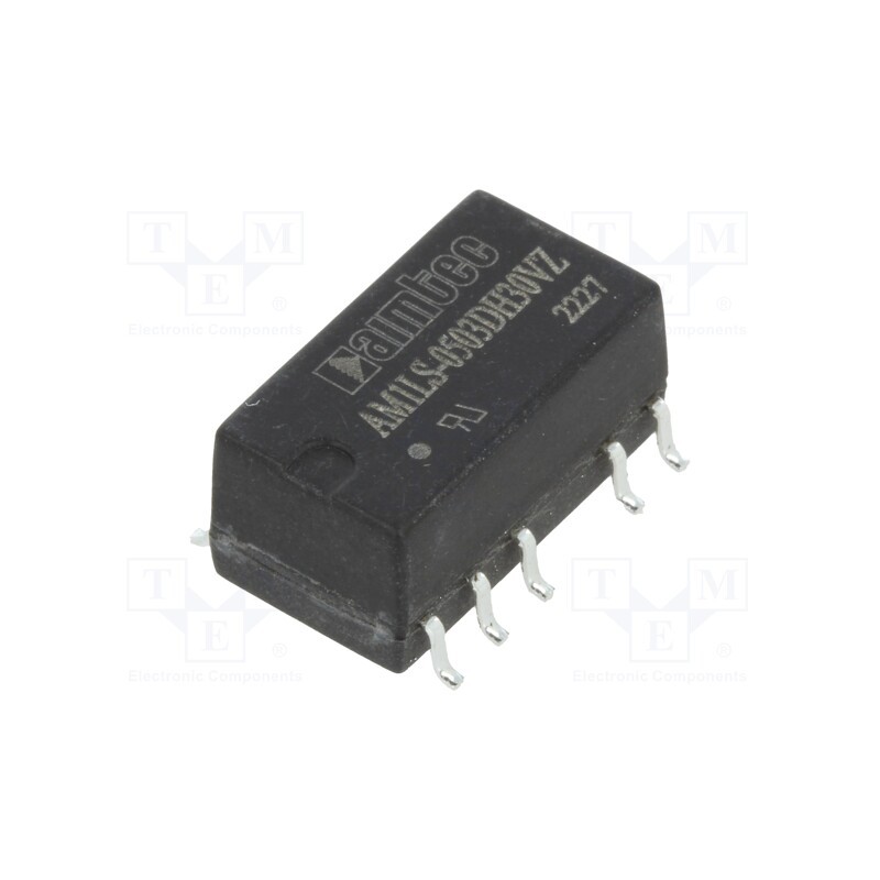 1 pcs x AIMTEC - AM1LS-0503DH30VZ - Converter: DC/DC, 1W, Uin: 4.5÷5.5V, Uout: 3.3VDC, Uout2: -3.3VDC
