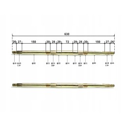 Oska rear ATV 110 hb