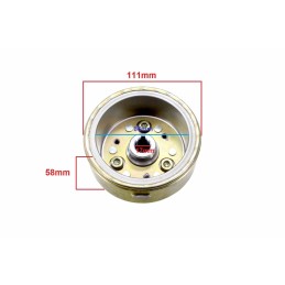 Magneto flywheel atv 125 4 coils