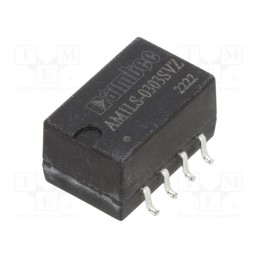 1 pcs x AIMTEC - AM1LS-0303SVZ - Converter: DC/DC, 1W, Uin: 2.97÷3.63V, Uout: 3.3VDC, Iout: 303mA, SMD