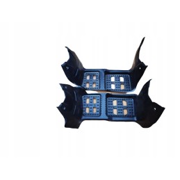 Quad small Polaris footrests