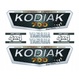 Yamaha kodiak 700 decals set