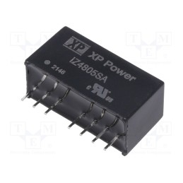 1 pcs x XP POWER - IZ4805SA - Converter: DC/DC, 3W, Uin: 36÷72V, Uout: 5VDC, Iout: 600mA, SIP, THT