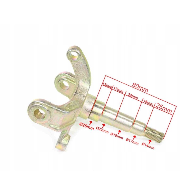 ATV 150 Diablo left wb steering knuckle