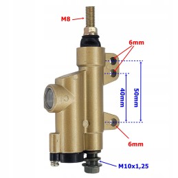 Brake master cylinder rear rear atv quad bashan eagle loncin shineray 200