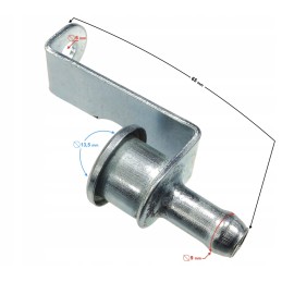 Blade injection nozzle