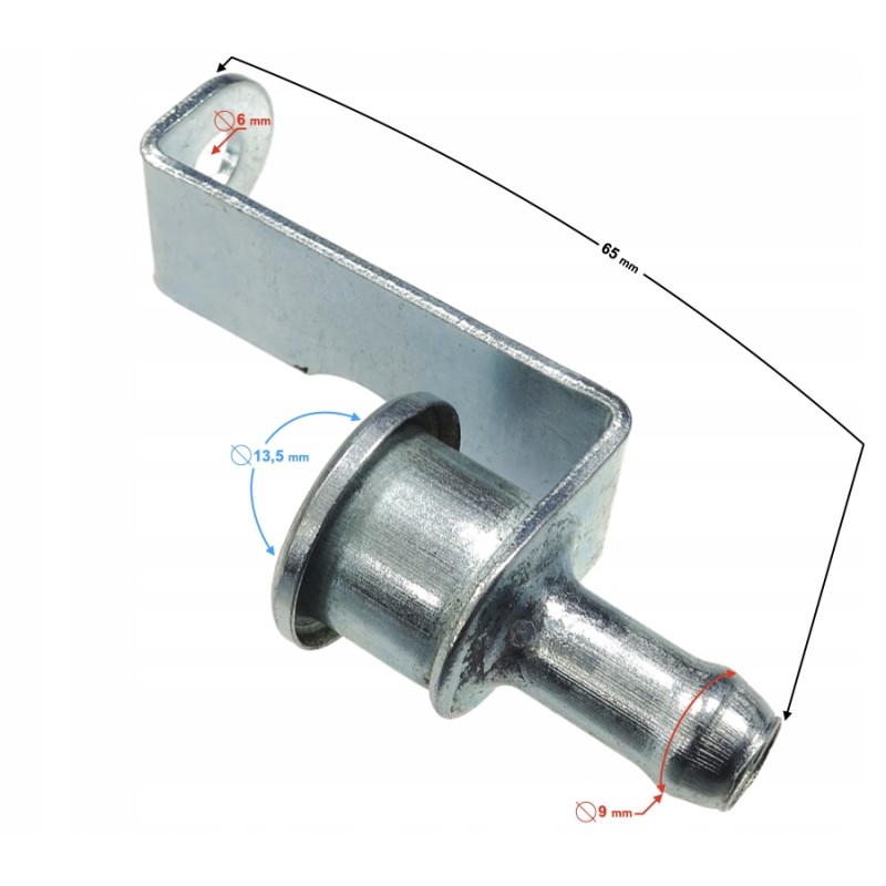 Blade injection nozzle