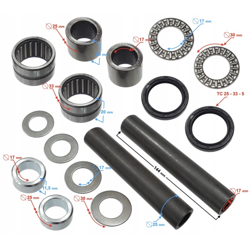 nxt300 wishbone bushing