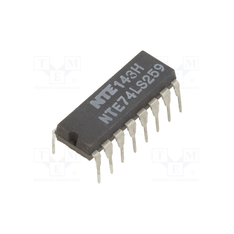 1 pcs x NTE Electronics - NTE74LS259 - IC: digital, latch, THT, DIP16
