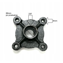 Rear wheel hub quad atv 125 150 88mm diagonal 23 cutters