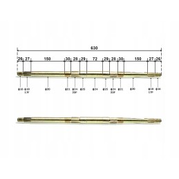 Oska rear ATV 110 hb os