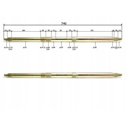 Oska rear ATV 125 hb