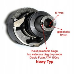 Gearbox selector for quad ATV 150 Fuxin FX