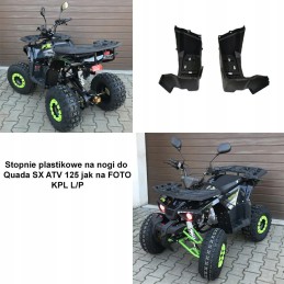 Leg steps, set, lp, 2 pieces, for quad ATV 125 SX