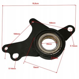 Rear brake caliper mount Diablo ATV 150 degrees