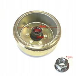 Magneto with nut for quad fuxin atv 200 cvt