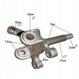 Right steering knuckle for quad ATV Fuxin 8 125cc