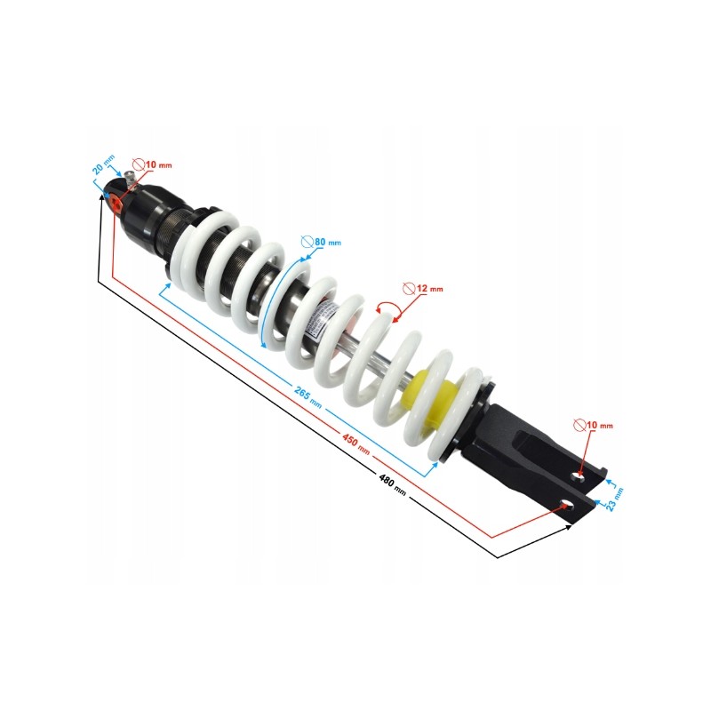 2021 nxt250 rear shock absorber