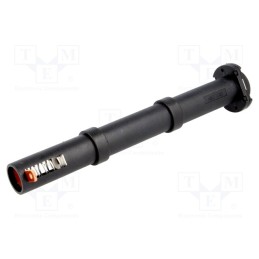 1 pcs x BULGIN - BX0013/1 - Holder, AA,R6, Batt.no: 3, soldering lugs, black, UL94V-0, -30÷70°C