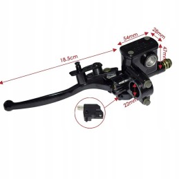 Left brake pump for quad ATV110 125 150