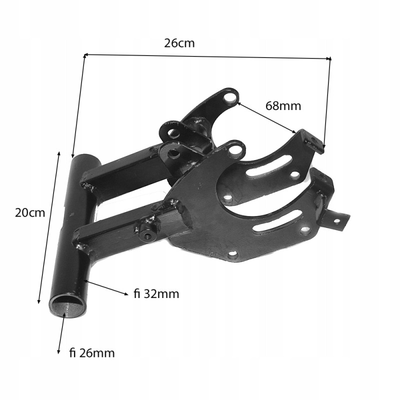 Rear swing arm for Big Fuxin ATV 125 quad