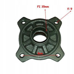 Front wheel hub of quad Diablo ATV 150 200cc
