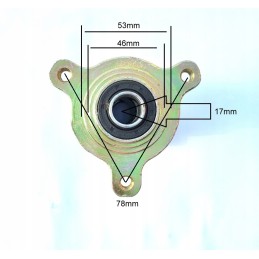 Front wheel hub 3 holes buggy quad atv 125 150