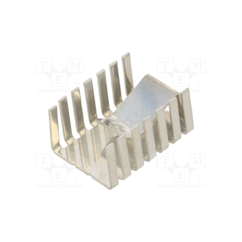 1 pcs x FISCHER ELEKTRONIK - FK 243 MI 247 H - Heatsink: extruded, U, natural, L: 27mm, W: 20mm, H: 13mm, 19K/W, raw
