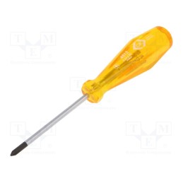 1 pcs x C.K - T4812 0 - Screwdriver, Phillips, PH0, HD Classic, Blade length: 65mm