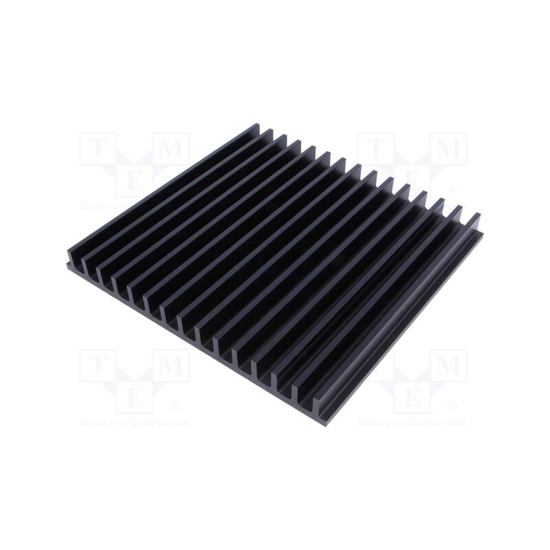 1 pcs x FISCHER ELEKTRONIK - SK44/150/SA - Heatsink: extruded, grilled, black, L: 150mm, W: 159mm, H: 15mm