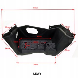 Steps LP set of plastic legs for quad atv sx 125