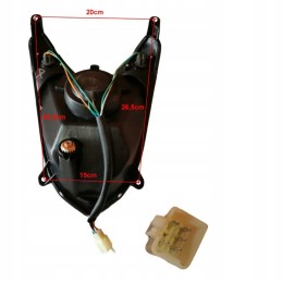 Front lamp for quad ATV Zonda 150cc FX