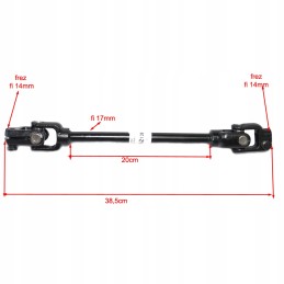 Fuxin buggy 125cc steering column brace